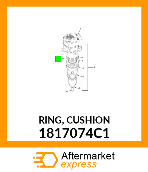 Rectangular Sealing Ring New Aftermarket 1817074C1