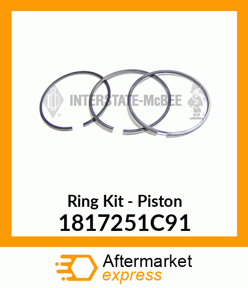 Ring Kit - Piston 1817251C91