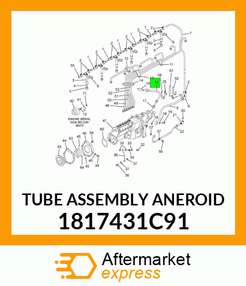 TUBE ASSEMBLY ANEROID 1817431C91