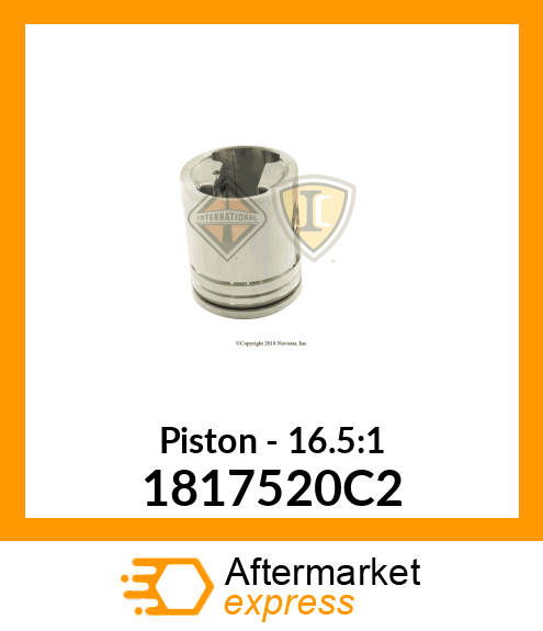 Piston - 16.5:1 1817520C2