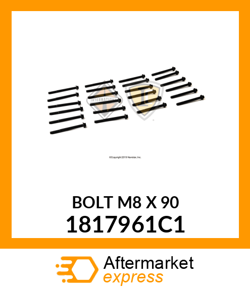 BOLT M8 X 90 1817961C1