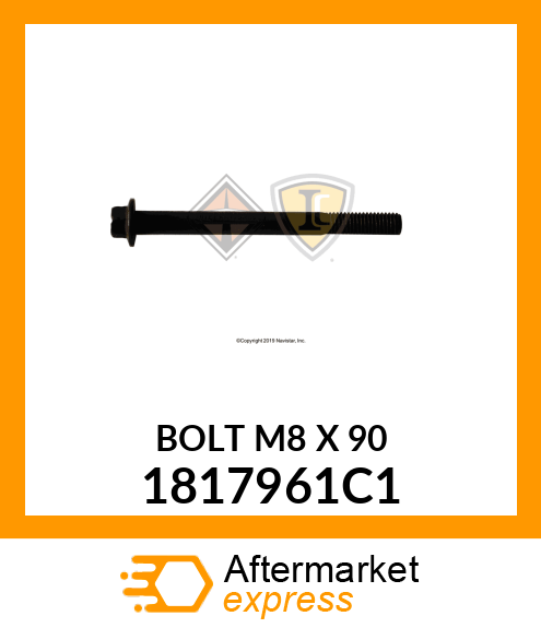 BOLT M8 X 90 1817961C1