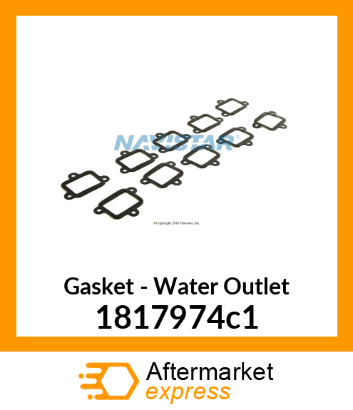 Gasket - Water Outlet 1817974c1