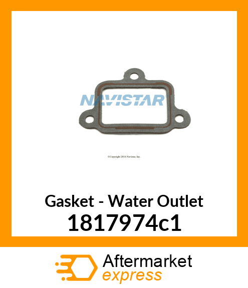 Gasket - Water Outlet 1817974c1