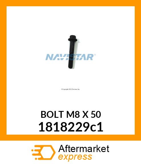 BOLT M8 X 50 1818229c1