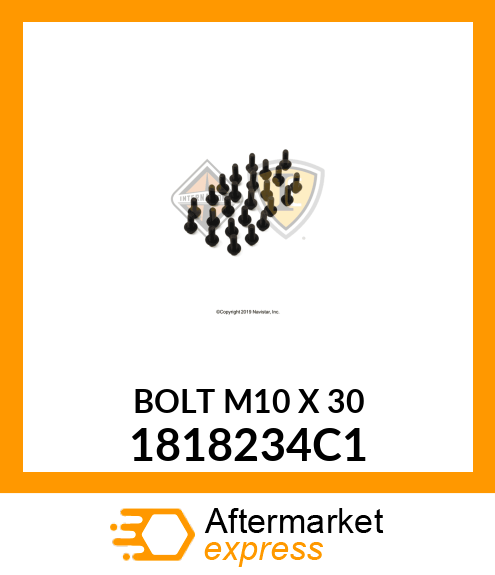 BOLT M10 X 30 1818234C1