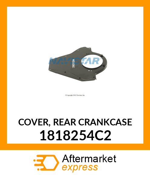 COVER, REAR CRANKCASE 1818254C2