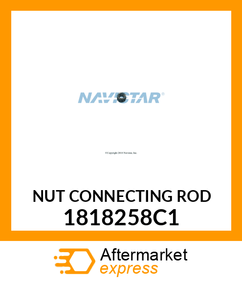 NUT CONNECTING ROD 1818258C1