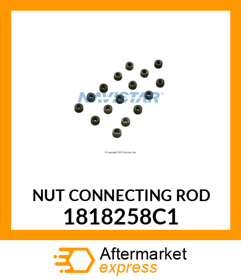 NUT CONNECTING ROD 1818258C1