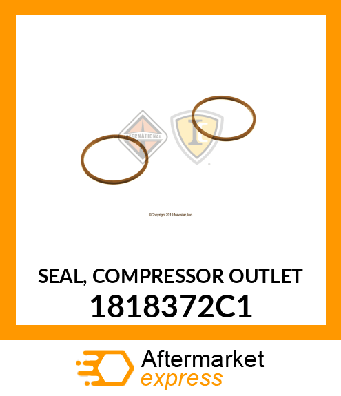 SEAL, COMPRESSOR OUTLET 1818372C1