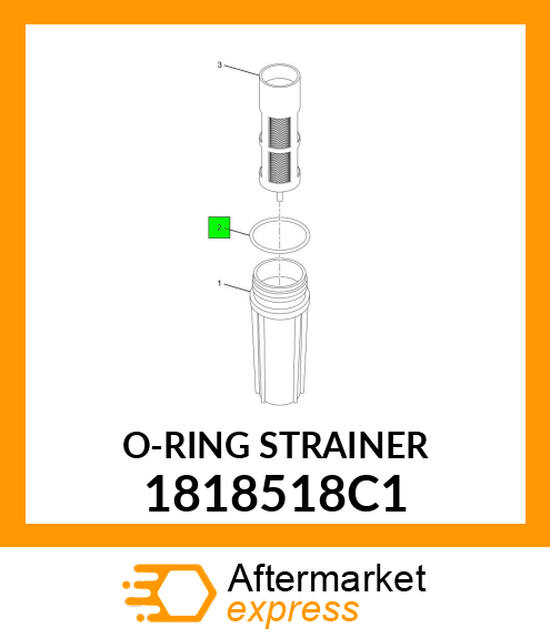 O-RING STRAINER 1818518C1