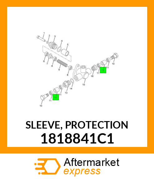 SLEEVE, PROTECTION 1818841C1