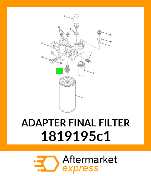 ADAPTER FINAL FILTER 1819195c1