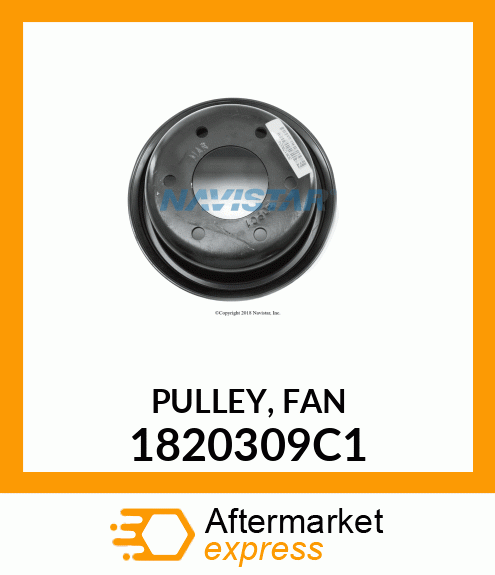 PULLEY, FAN 1820309C1