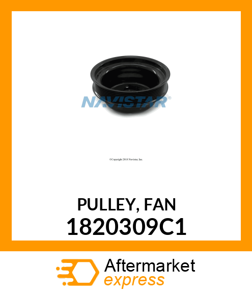 PULLEY, FAN 1820309C1