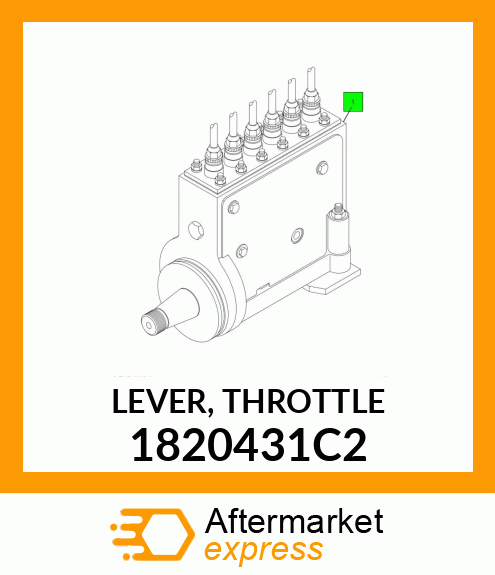 LEVER, THROTTLE 1820431C2