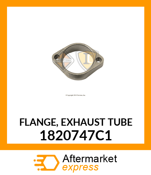 FLANGE, EXHAUST TUBE 1820747C1