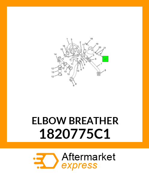 ELBOW BREATHER 1820775C1