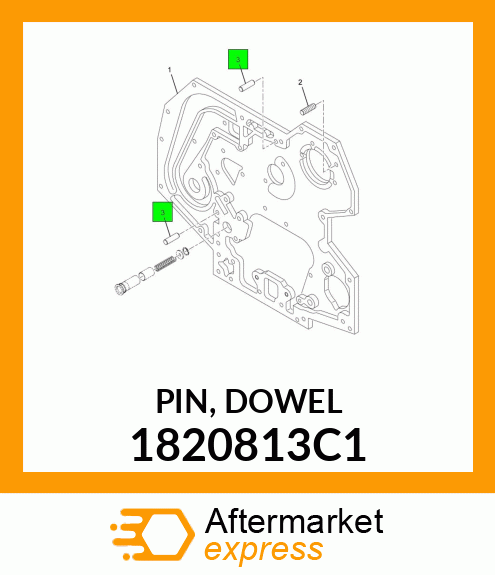 PIN, DOWEL 1820813C1