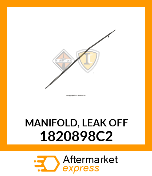 MANIFOLD, LEAK OFF 1820898C2