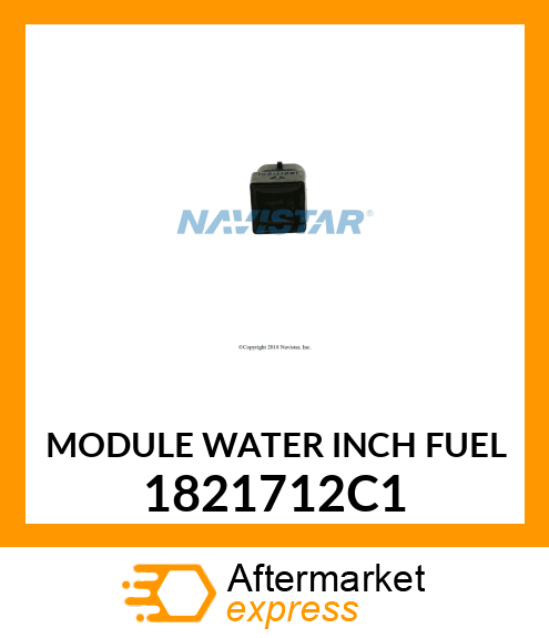 MODULE WATER INCH FUEL 1821712C1