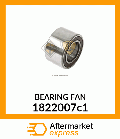 BEARING FAN 1822007c1