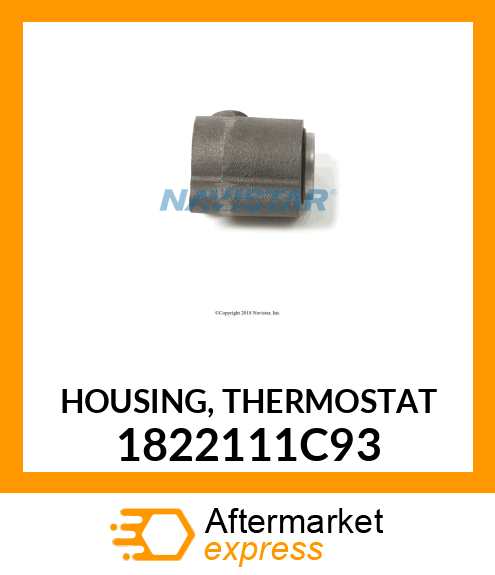 HOUSING, THERMOSTAT 1822111C93