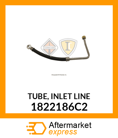 TUBE, INLET LINE 1822186C2