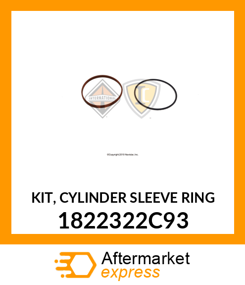 KIT, CYLINDER SLEEVE RING 1822322C93