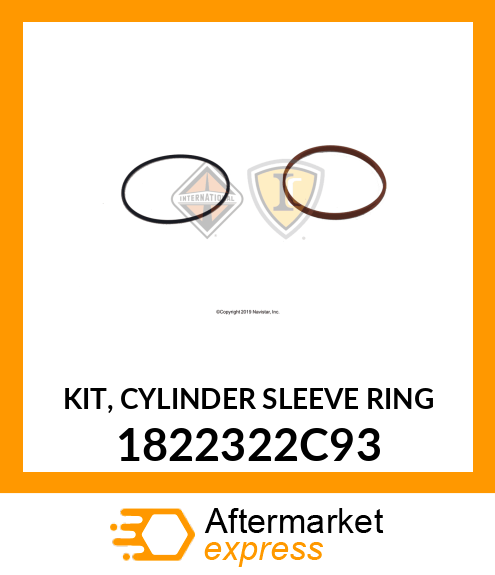 KIT, CYLINDER SLEEVE RING 1822322C93