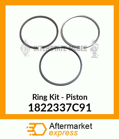 Ring Kit - Piston 1822337C91