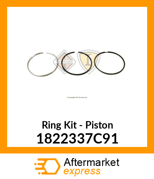 Ring Kit - Piston 1822337C91