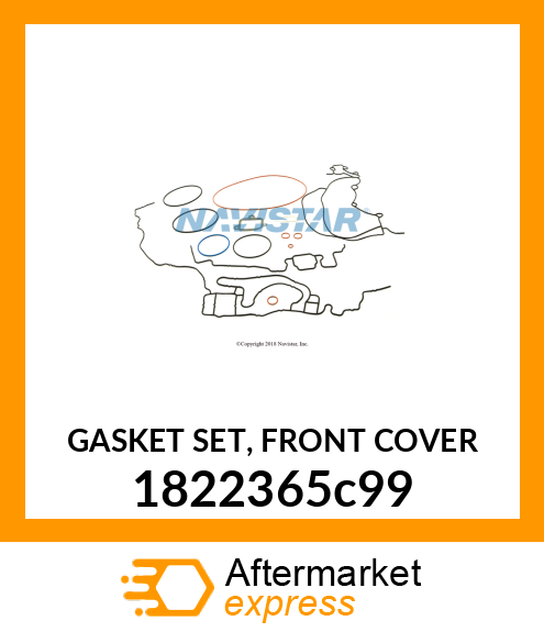 Gasket Set - Front Cover 1822365c99