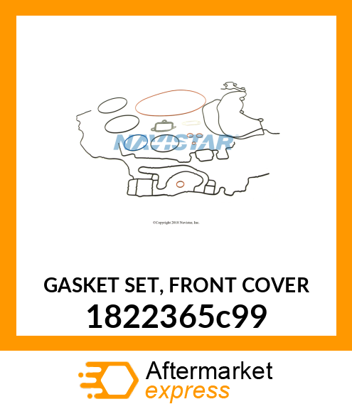 Gasket Set - Front Cover 1822365c99