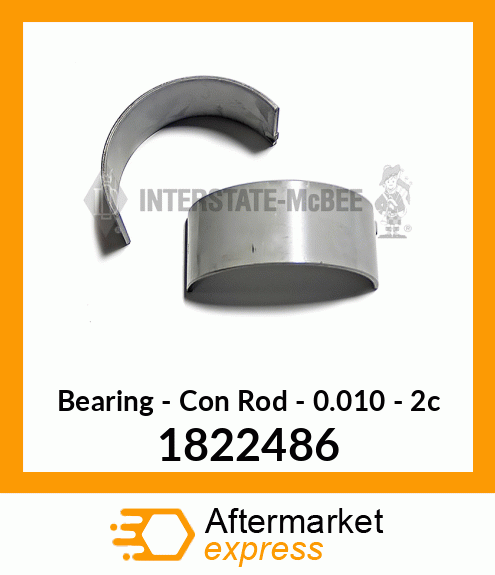 Bearing - Con Rod - 0.010 - 2c 1822486