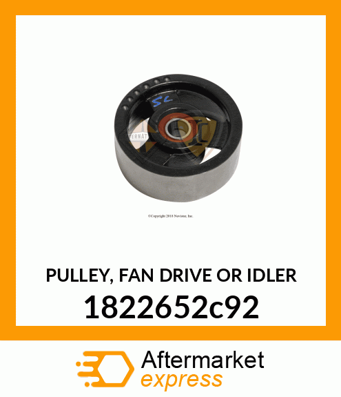 PULLEY, FAN DRIVE OR IDLER 1822652c92