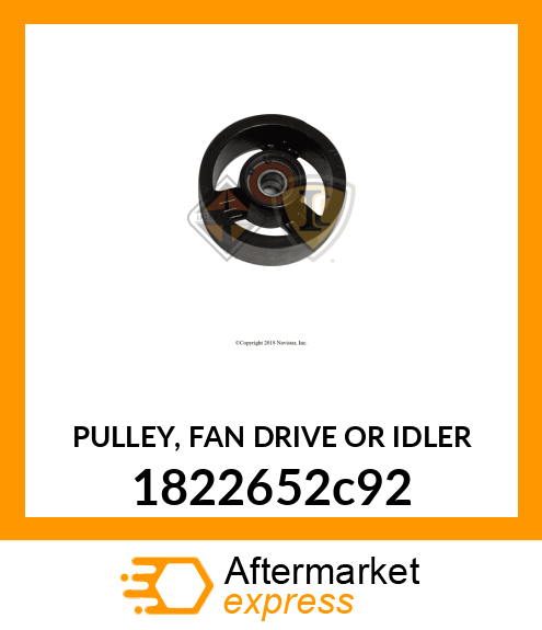 PULLEY, FAN DRIVE OR IDLER 1822652c92