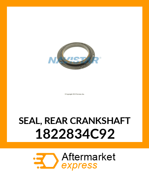 Front Seal Kit New Aftermarket 1822834C92