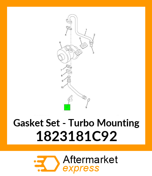 Gasket Set - Turbo Mounting 1823181C92