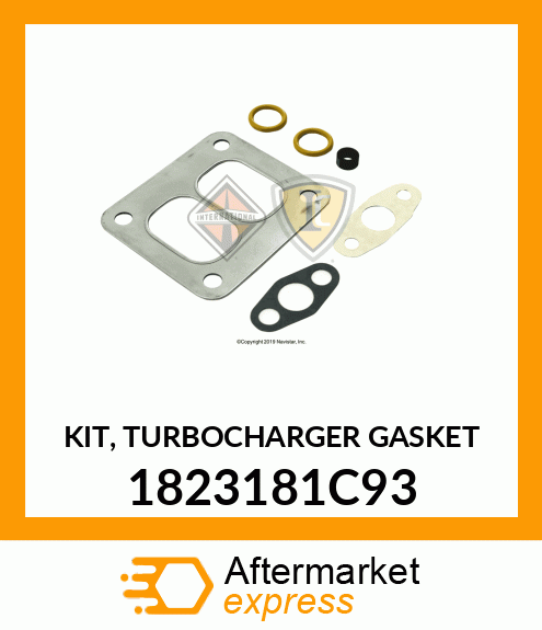 KIT, TURBOCHARGER GASKET 1823181C93