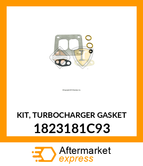 KIT, TURBOCHARGER GASKET 1823181C93