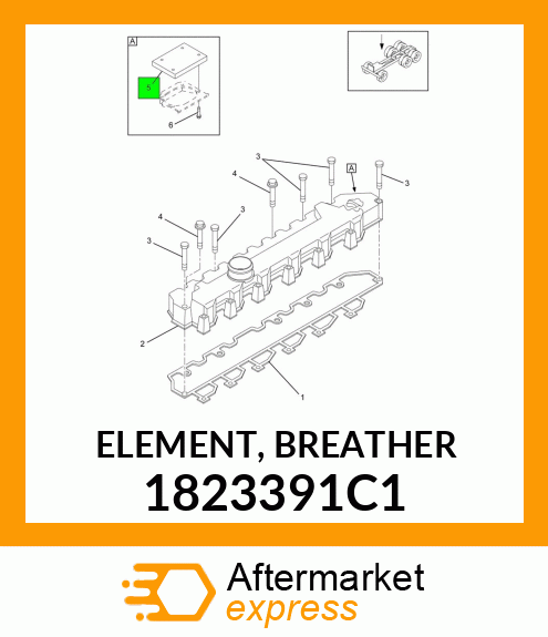 ELEMENT, BREATHER 1823391C1