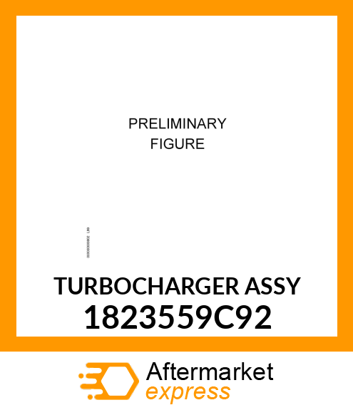 TURBOCHARGER ASSY 1823559C92