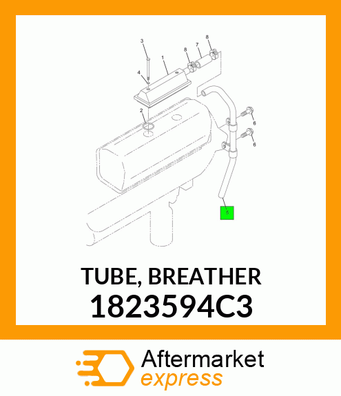 TUBE, BREATHER 1823594C3