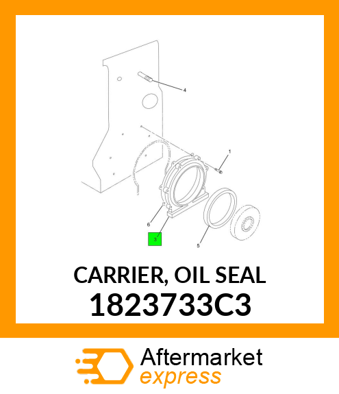 CARRIER, OIL SEAL 1823733C3