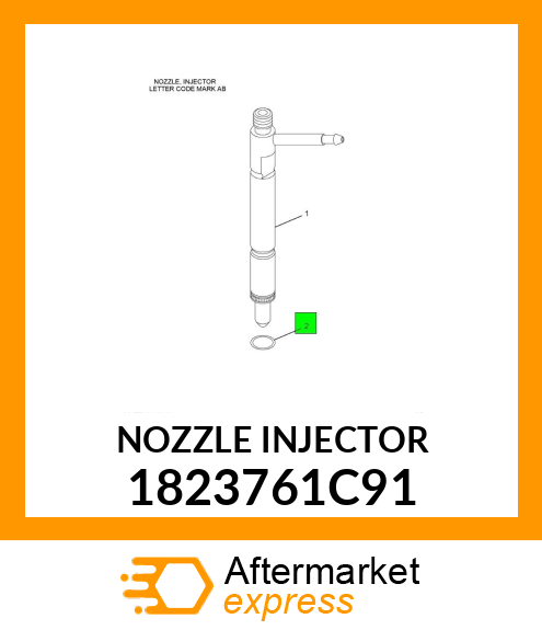 NOZZLE INJECTOR 1823761C91