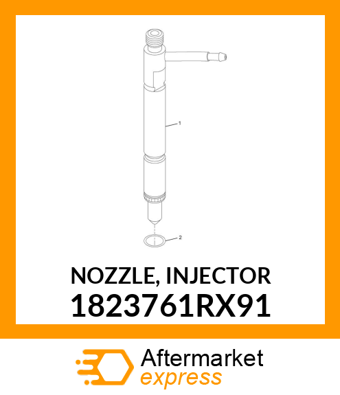 NOZZLE, INJECTOR 1823761RX91