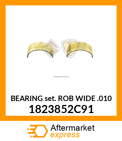 Rod Bearing Kit New Aftermarket 1823852C91