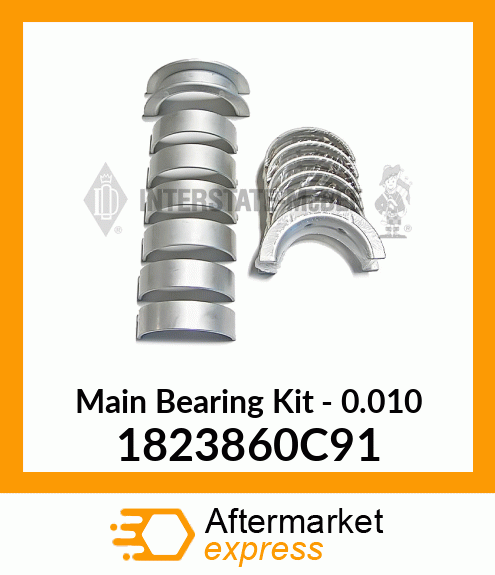 Main Bearing Kit - 0.010 1823860C91