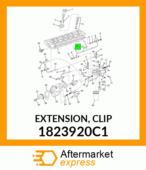 EXTENSION, CLIP 1823920C1